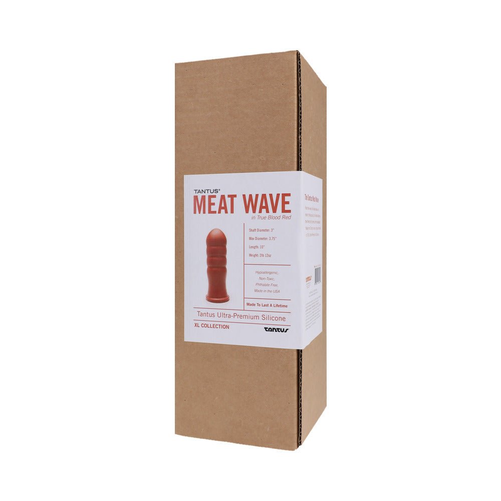 Tantus Meat Wave Anal Plug Ruby (Box) - Image 3