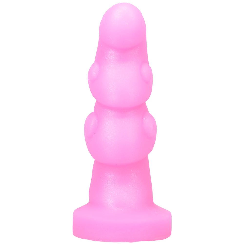 Tantus Hookah Textured Dildo Bubble Gum (Bag) - Image 2