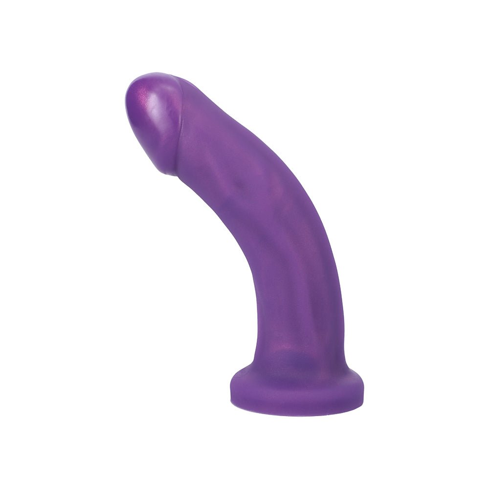 Tantus Adam Super Soft Semi-Realistic Dildo Amethyst - Image 2