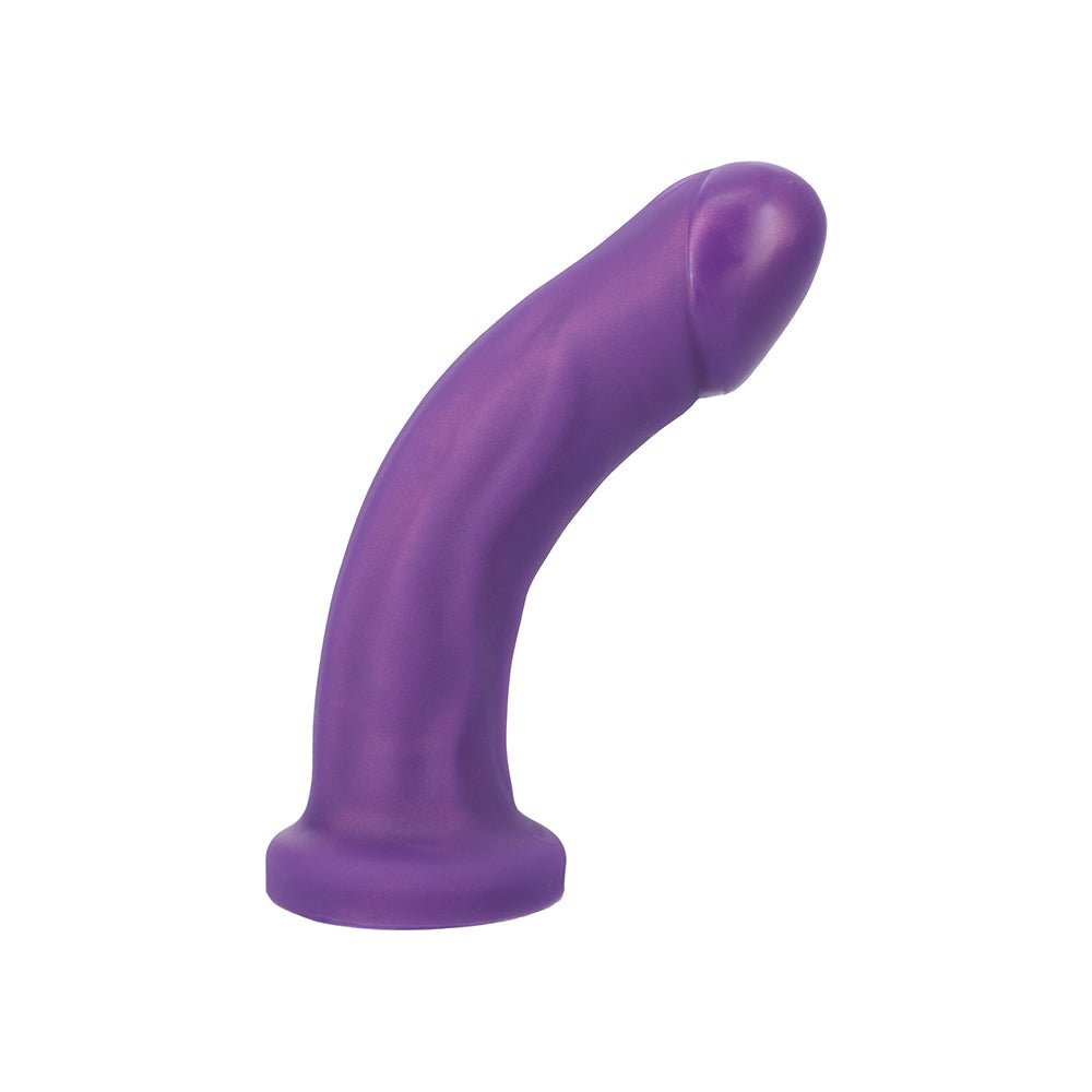 Tantus Adam Super Soft Semi-Realistic Dildo Amethyst - Image 4