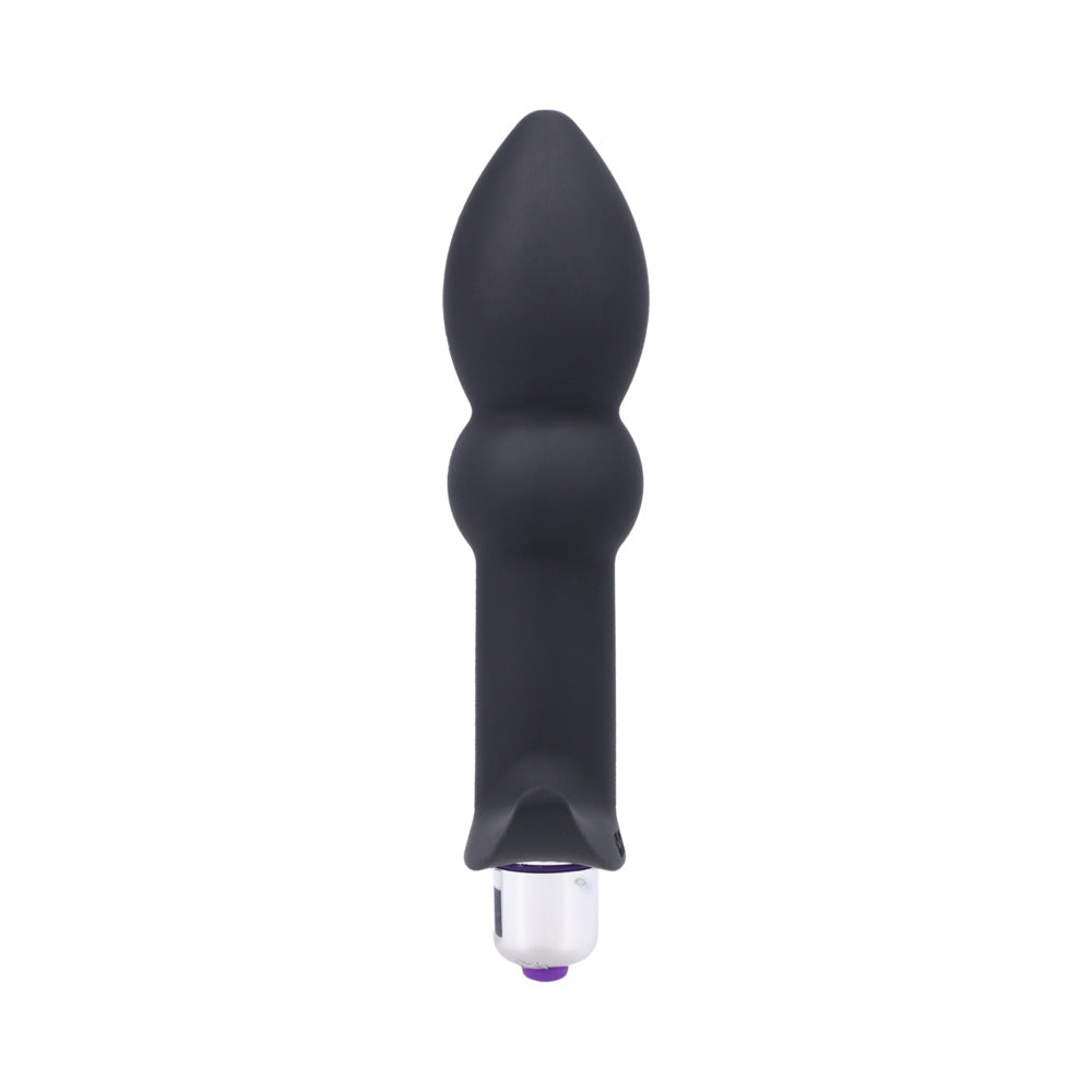 Tantus Perfect Plug Plus Vibrating Anal Plug Onyx - Image 3