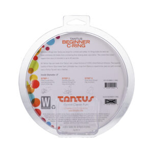Tantus Beginner C-Ring 2 in. Crimson - Image 3