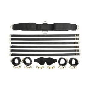 Sportsheets Special Edition Under the Bed Restraint Set Black - Image 2