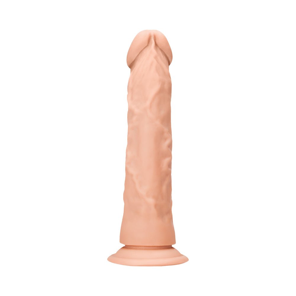 RealRock Realistic 9 in. Dildo With Suction Cup Beige - Image 2