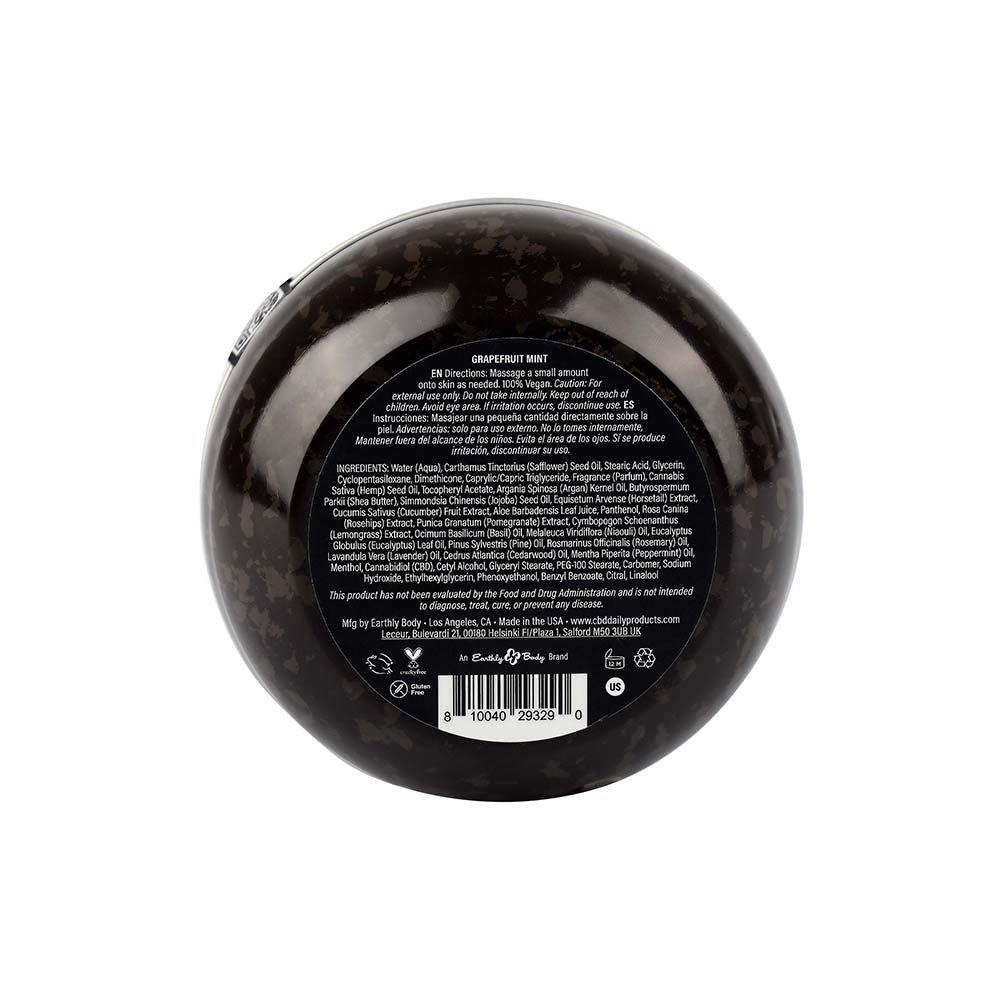 Earthly Body CBD Cream Mint 5 oz. - Image 4