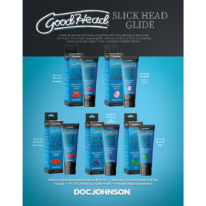 Alternative view of GoodHead Slick Head Glide Watermelon 4 oz. Bulk
