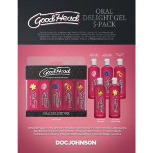 GoodHead Oral Delight Gel 5-Pack 1 oz. - Image 8
