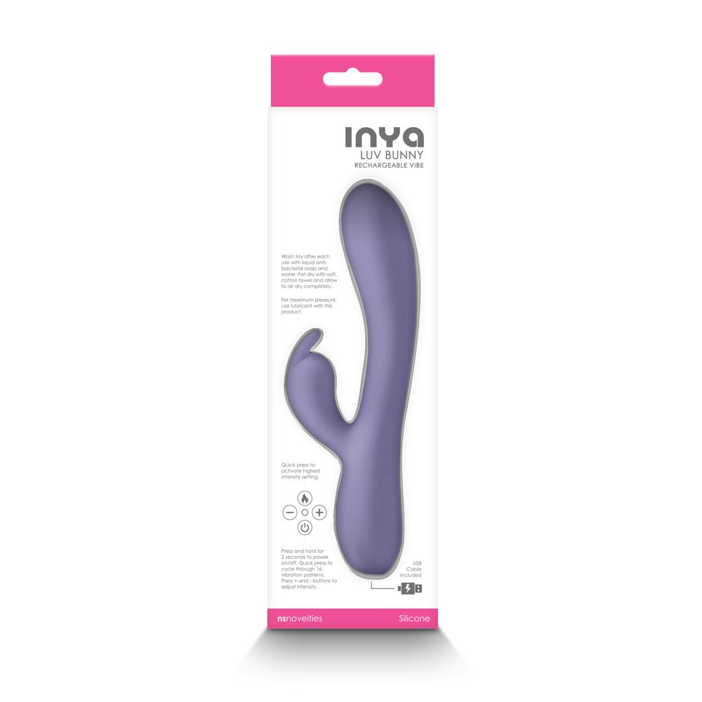 INYA Luv Bunny Rechargeable Vibe Purple - Image 3
