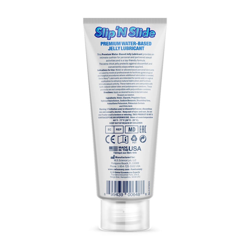 Swiss Navy Slip ''N Slide Premium Jelly Lubricant 2 oz. - Image 2