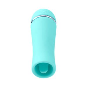 Vedo Liki Rechargeable Flicker Vibe Tease Me Turquoise - Image 3