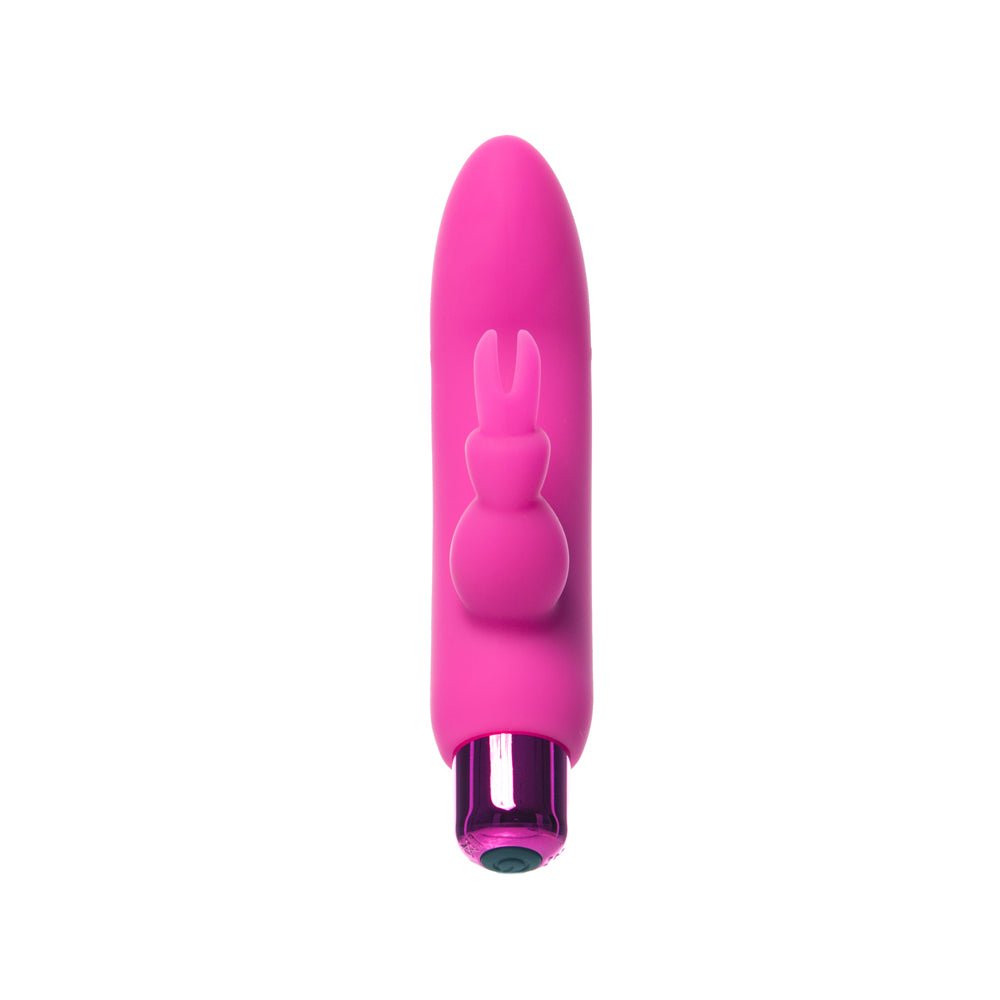 Powerbullet Alice''s Bunny Rechargeable Bullet Vibrator with Silicone Rabbit Sleeve Pink - Image 3