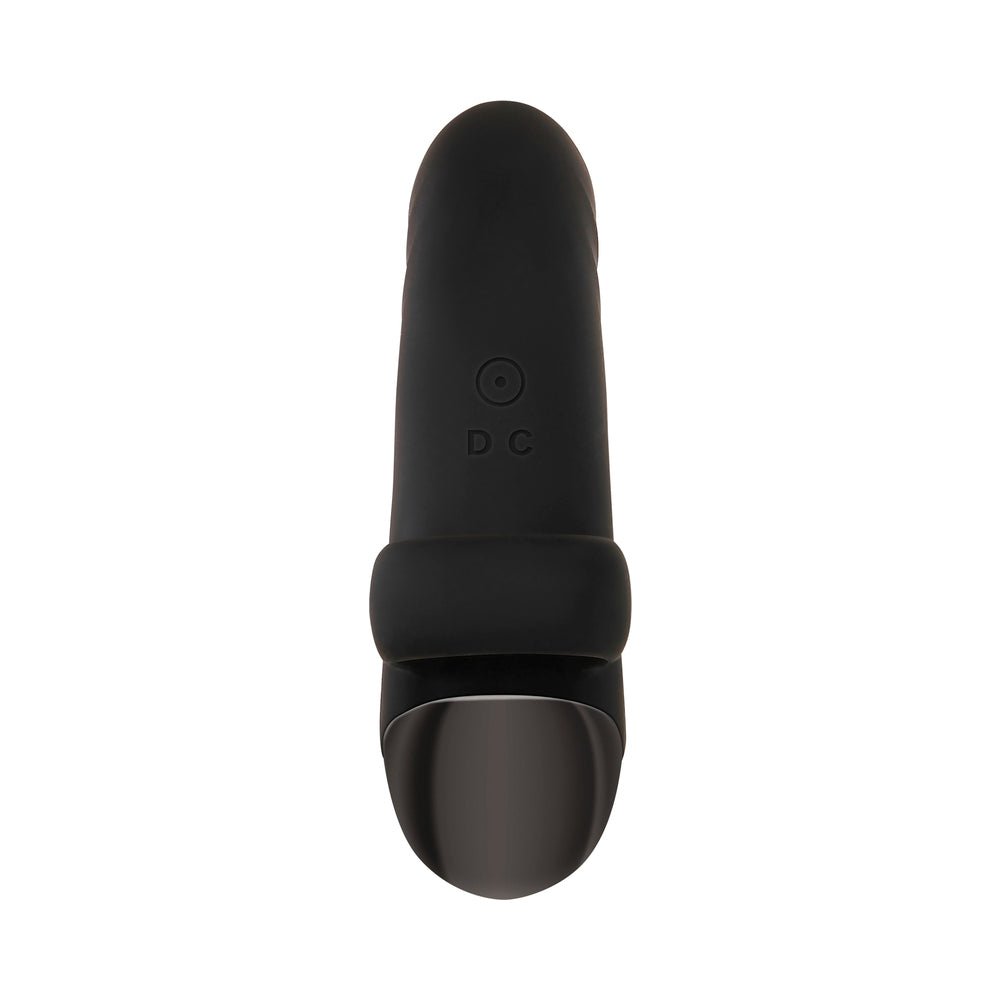 Evolved Hooked On You Rechargeable Silicone Finger Vibrator Black - Image 6