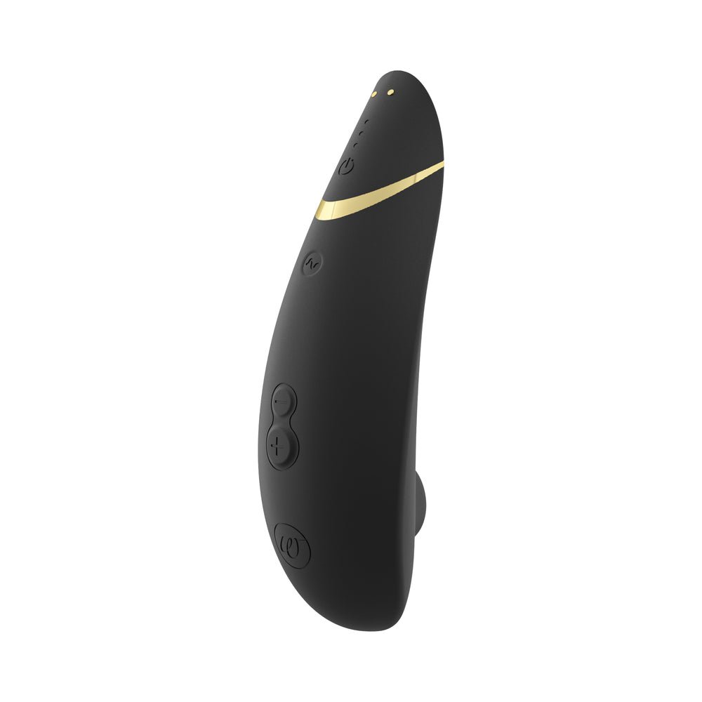 Womanizer Premium 2 Rechargeable Silicone Luxurious Pleasure Air Clitoral Stimulator Black - Image 4