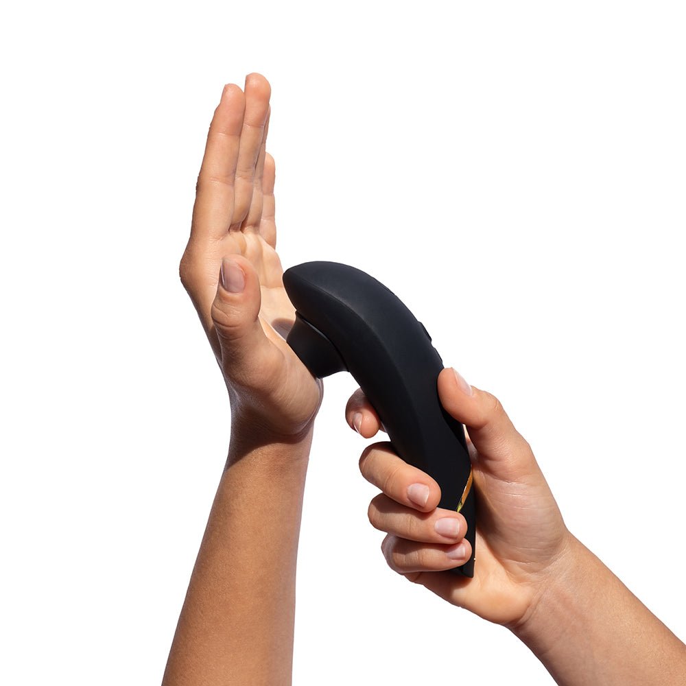 Womanizer Premium 2 Rechargeable Silicone Luxurious Pleasure Air Clitoral Stimulator Black - Image 9