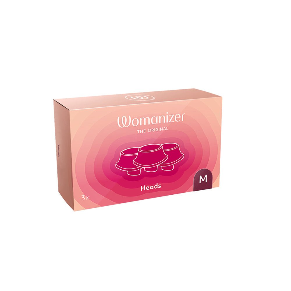 Womanizer 3-Pack Type A Replacement Stimulation Heads Bordeaux M - Image 2