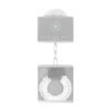 Ouch! Beginner''s Furry Handcuffs With Quick-Release White