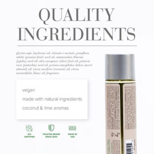 Alternative view of JO Naturals Massage Oil Coconut & Lime 4 oz.