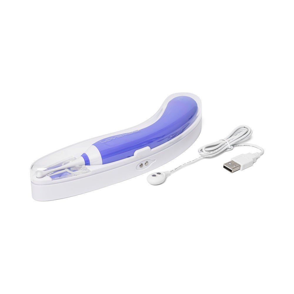 Lovense Hyphy Bluetooth Remote-Controlled Dual-End Vibrator Clitoral and G-Spot Stimulator - Image 10