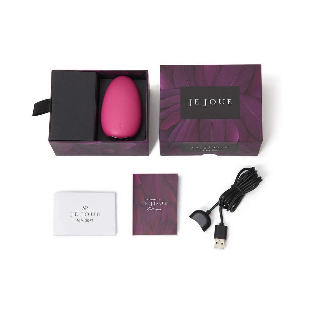 Je Joue Mimi Soft Rechargeable Silicone Clitoral Vibrator Fuchsia - Image 2