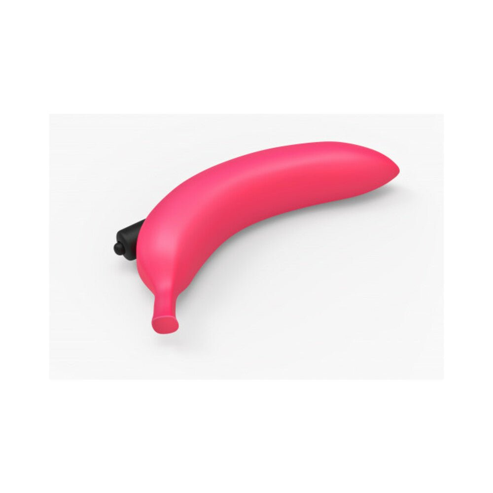 Love to Love Oh Oui Silicone Banana Vibrator Pink - Image 5