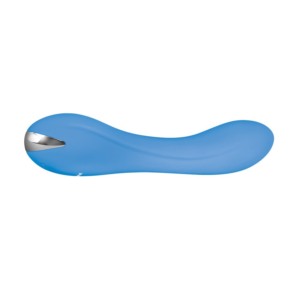 Evolved Blue Crush Rechargeable Silicone G-Spot Vibrator Blue - Image 7