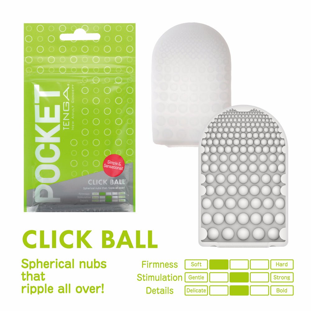 Tenga Pocket Masturbator Sleeve Click Ball - Image 3
