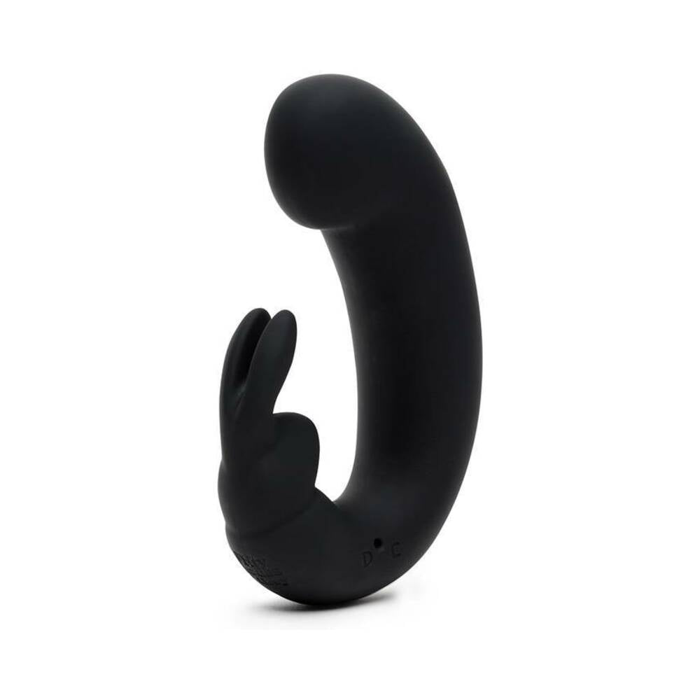 Fifty Shades of Grey Sensation Rechargeable Silicone G-Spot Rabbit Vibrator Black - Image 2