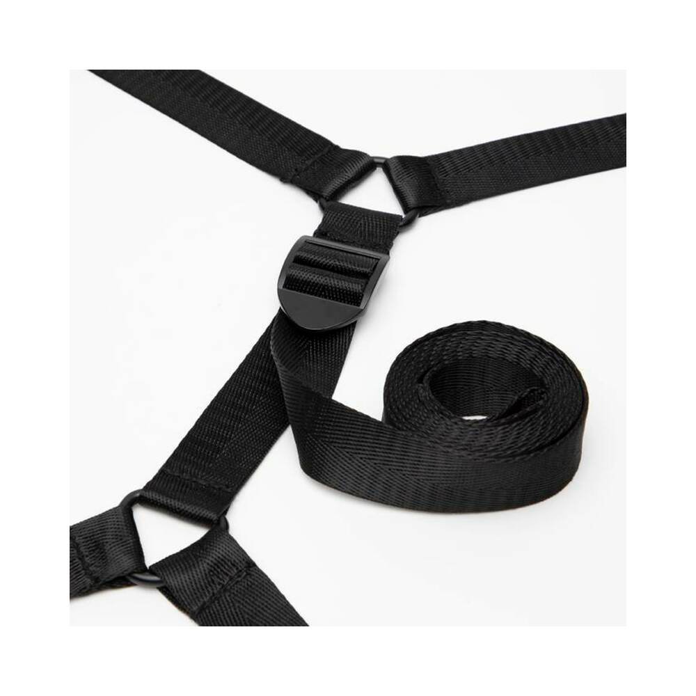 Fifty Shades of Grey Sweet Anticipation Reversible Under Mattress Restraint Set Red/Black - Image 4