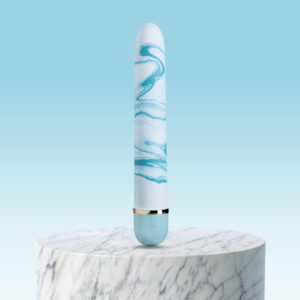 The Collection Blueberry Haze Slimline Vibrator Blue - Image 7
