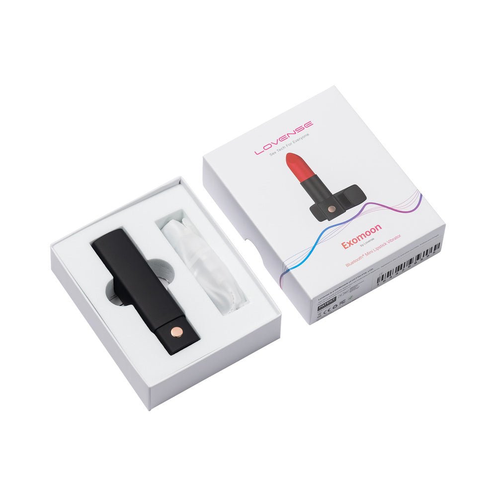 Lovense Exomoon Bluetooth Mini Lipstick Vibrator - Image 2
