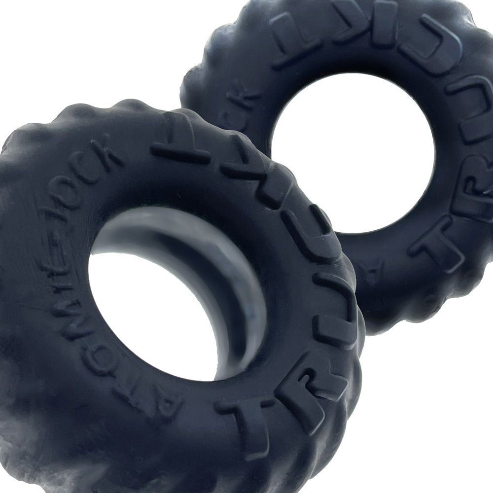 OxBalls Truckt 2-Piece Cockring Plus+Silicone Special Edition Night - Image 4