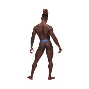 Male Power Sexagon Micro V Thong Royal L/XL - Image 4