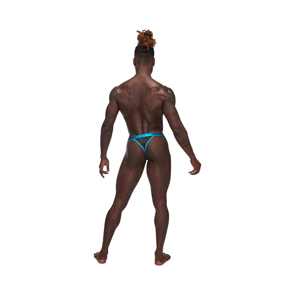 Male Power Casanova Uplift Thong Black S/M - Image 4