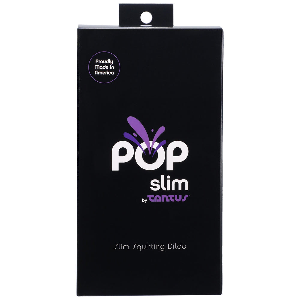 Tantus POP Slim Squrting Dildo Indiglow - Image 4