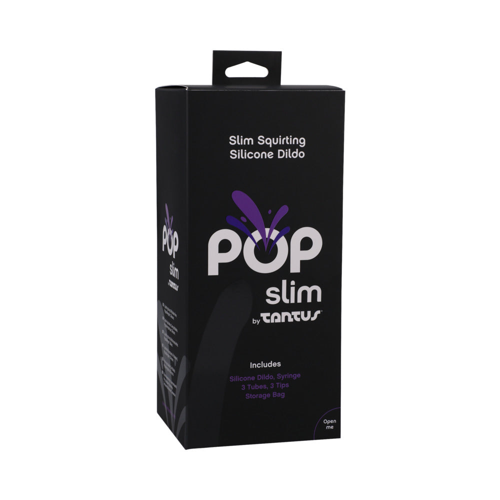 Tantus POP Slim Squrting Dildo Indiglow - Image 7