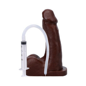 Alternative view of Tantus POP n'' Play Squirting Packer Espresso