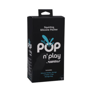 Tantus POP n'' Play Squirting Packer Espresso - Image 7