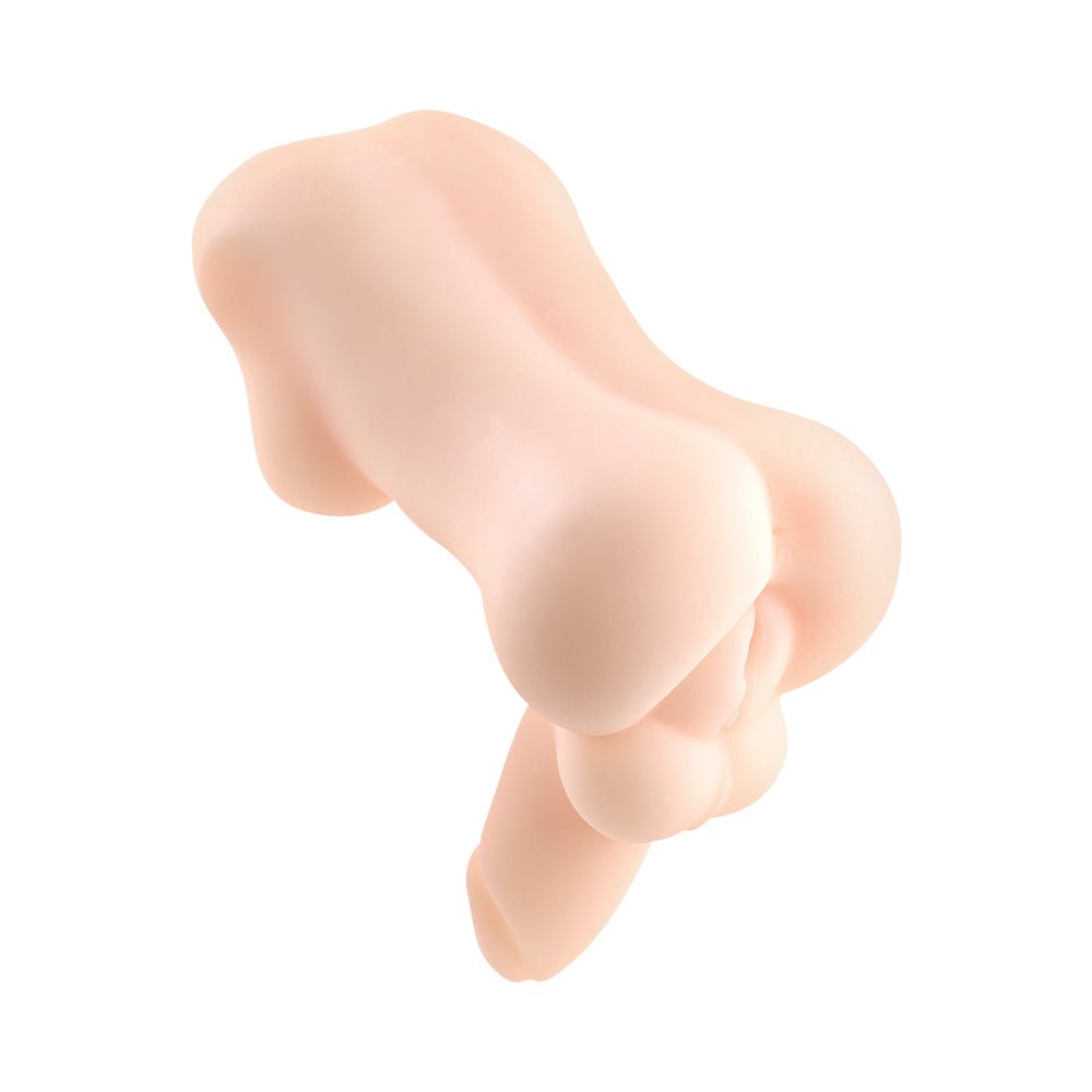 Gender X Complete Package Body Stroker With Shaft Beige 1lb - Image 7