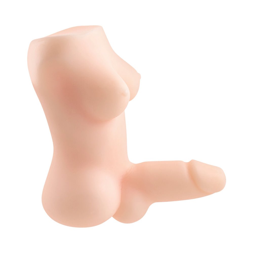 Gender X Complete Package Body Stroker With Shaft Beige 1lb - Image 8