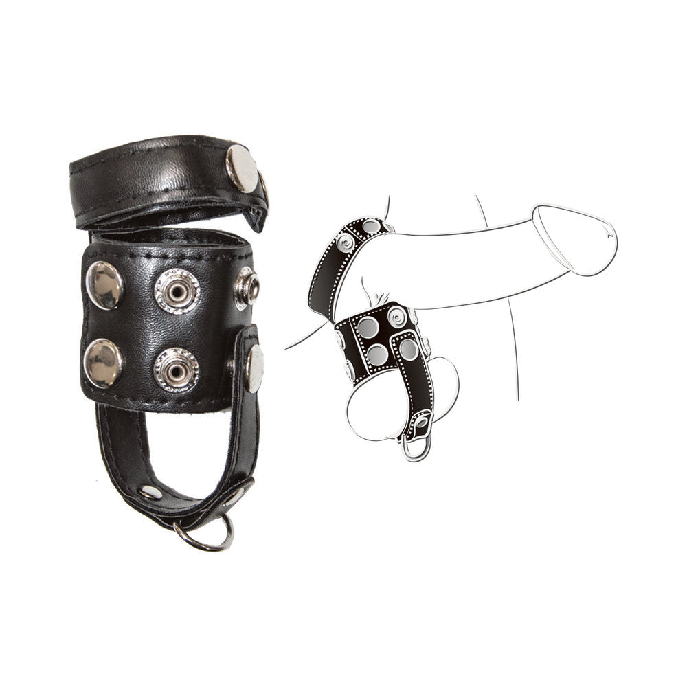 Ballgear Ball Stretcher With Separator & D-Ring - Black - Image 3