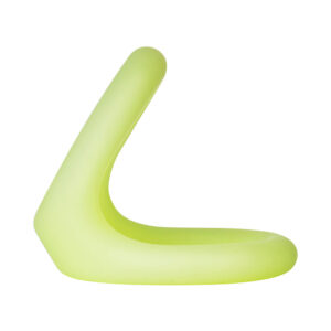 Forto F-22 Liquid Silicone Cock & Ball D-Ring Large Glow - Image 3