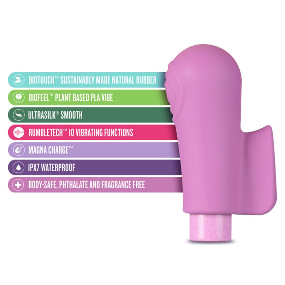 Blush Gaia Eco Delight Bullet Vibrator and Sleeve Purple - Image 3