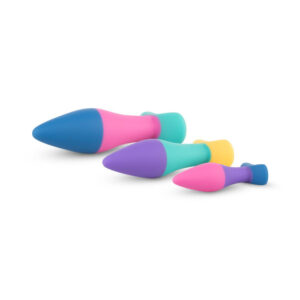 PMV20 Koda 3-Piece Butt Plug Set Multicolor - Image 3