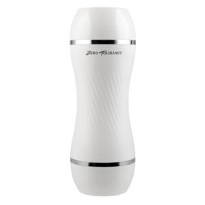 Zero Tolerance Double Dip Dual-Ended Realistic Stroker with Movie Download White - Image 3