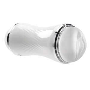 Zero Tolerance Double Dip Dual-Ended Realistic Stroker with Movie Download White - Image 9