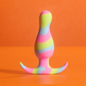 Avant Kaleido Silicone Anal Plug Lime - Image 7