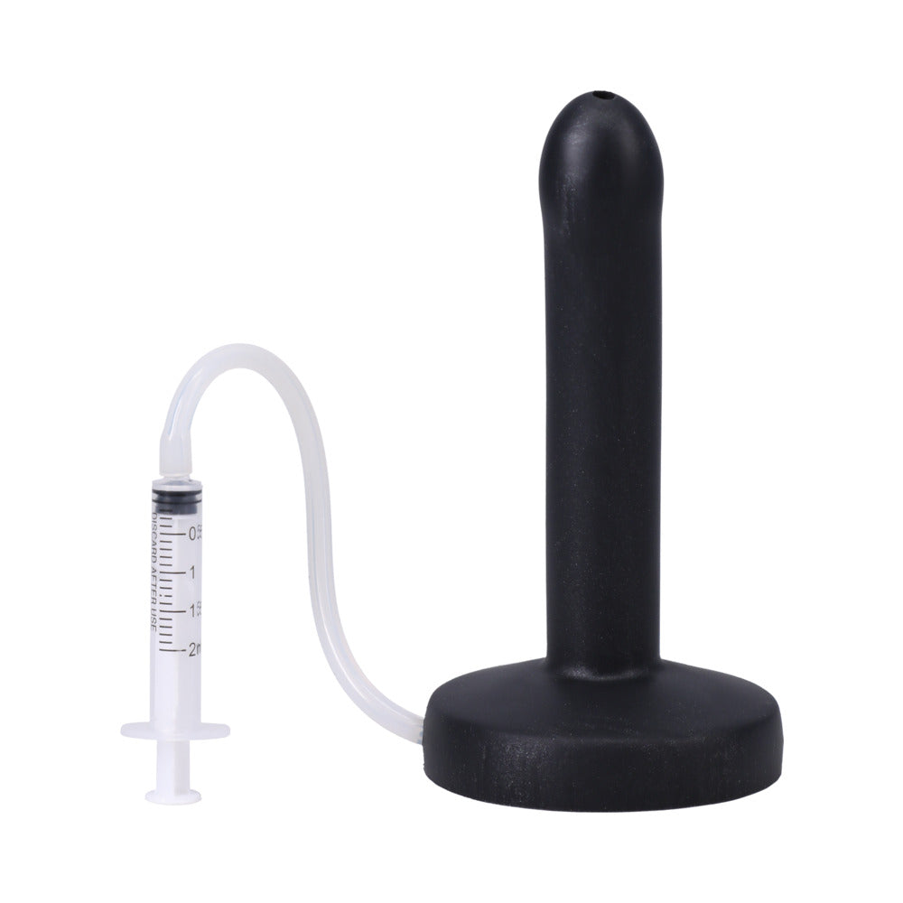 Tantus POP Slim Squirting Dildo Midnight (Bag) - Image 3