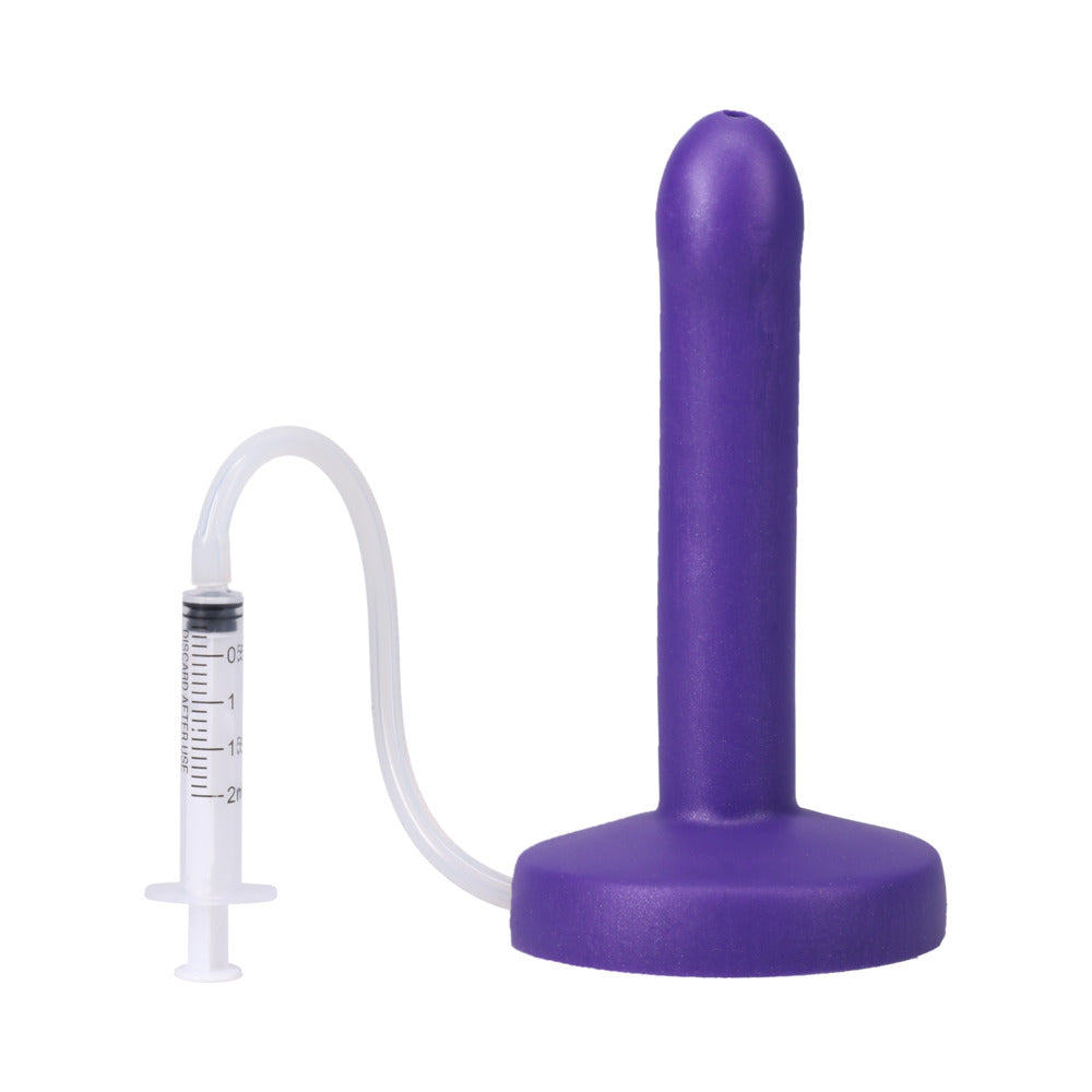 Tantus POP Slim Squirting Dildo Indiglow (Bag) - Image 3