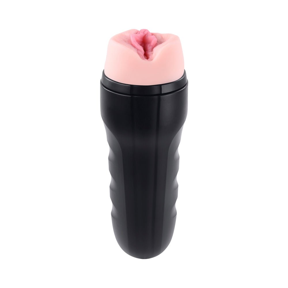 Zero Tolerance Grip It Realistic Vagina Stroker with Movie Download Beige - Image 9