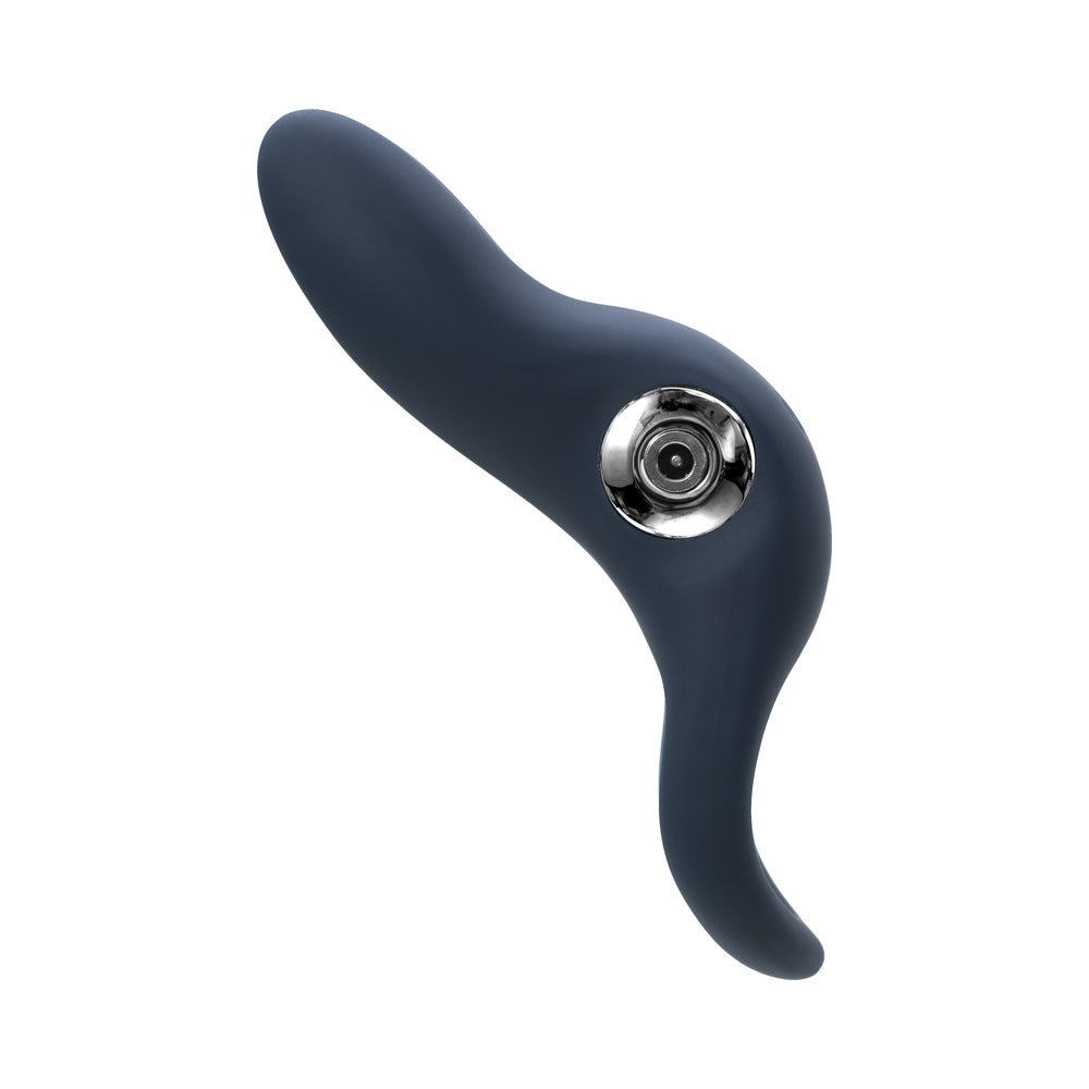 VeDO Sexy Bunny Rechargeable Vibrating C-Ring Black Pearl - Image 4